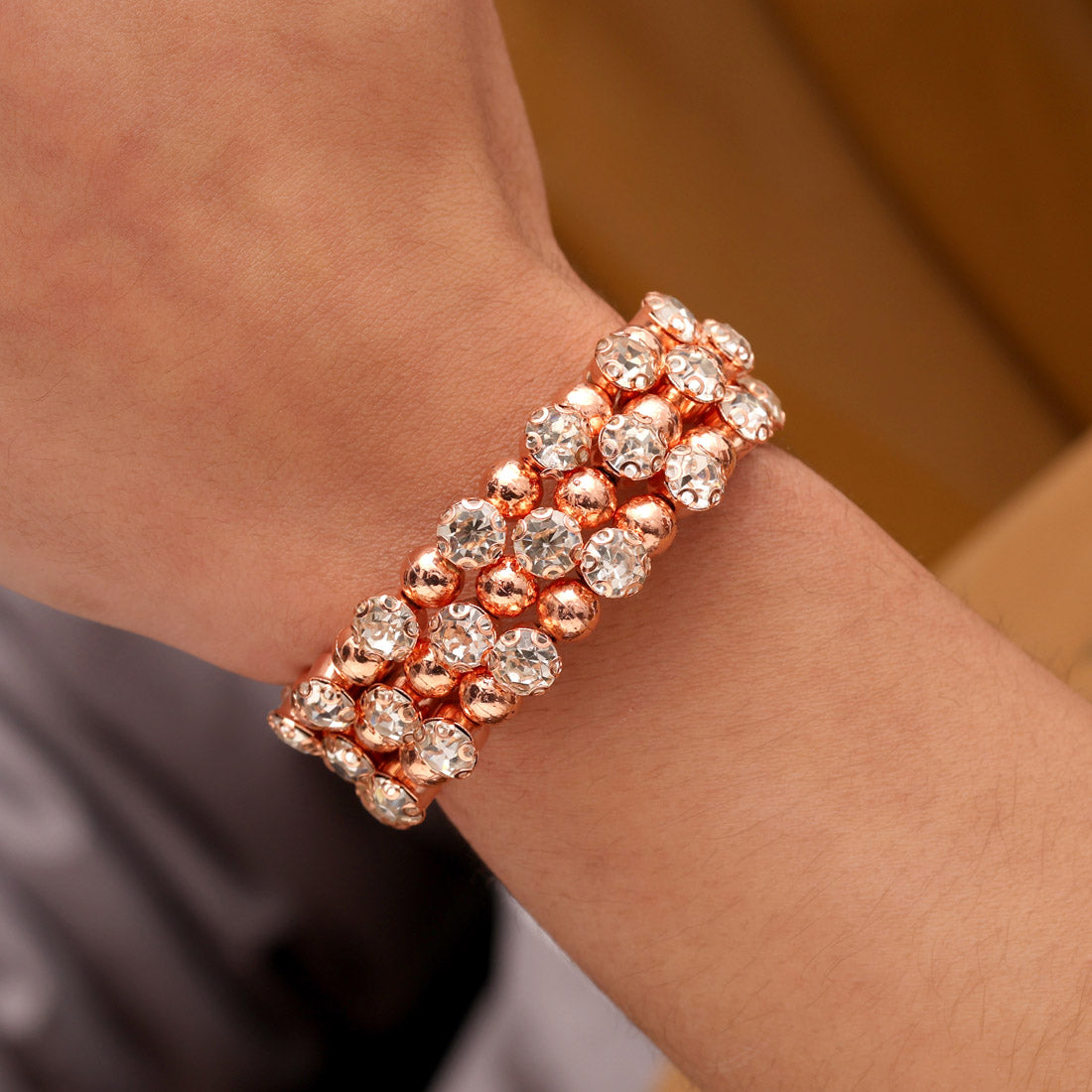 White Color Kids Bracelets Combo Of 11 Pieces (CRTB156CMB)