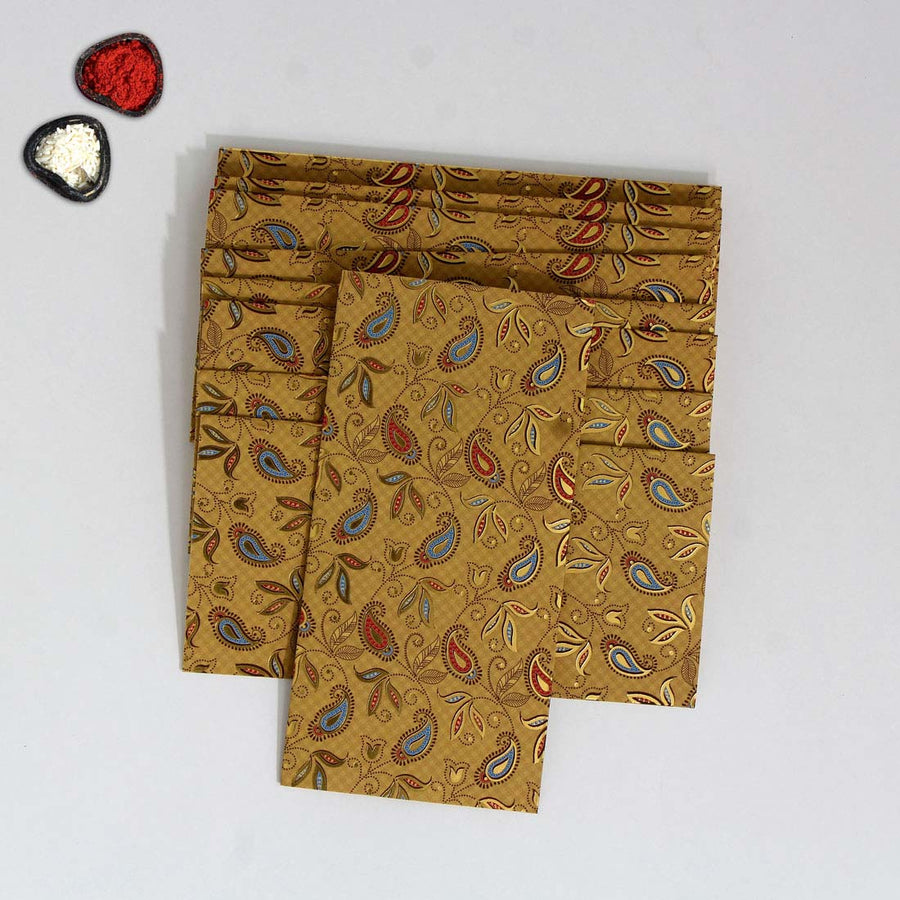 Multi Color Gift Envelopes For Weddings, Birthdays, Anniversary Envelopes (Pack Of 10) (ENV122CMB)