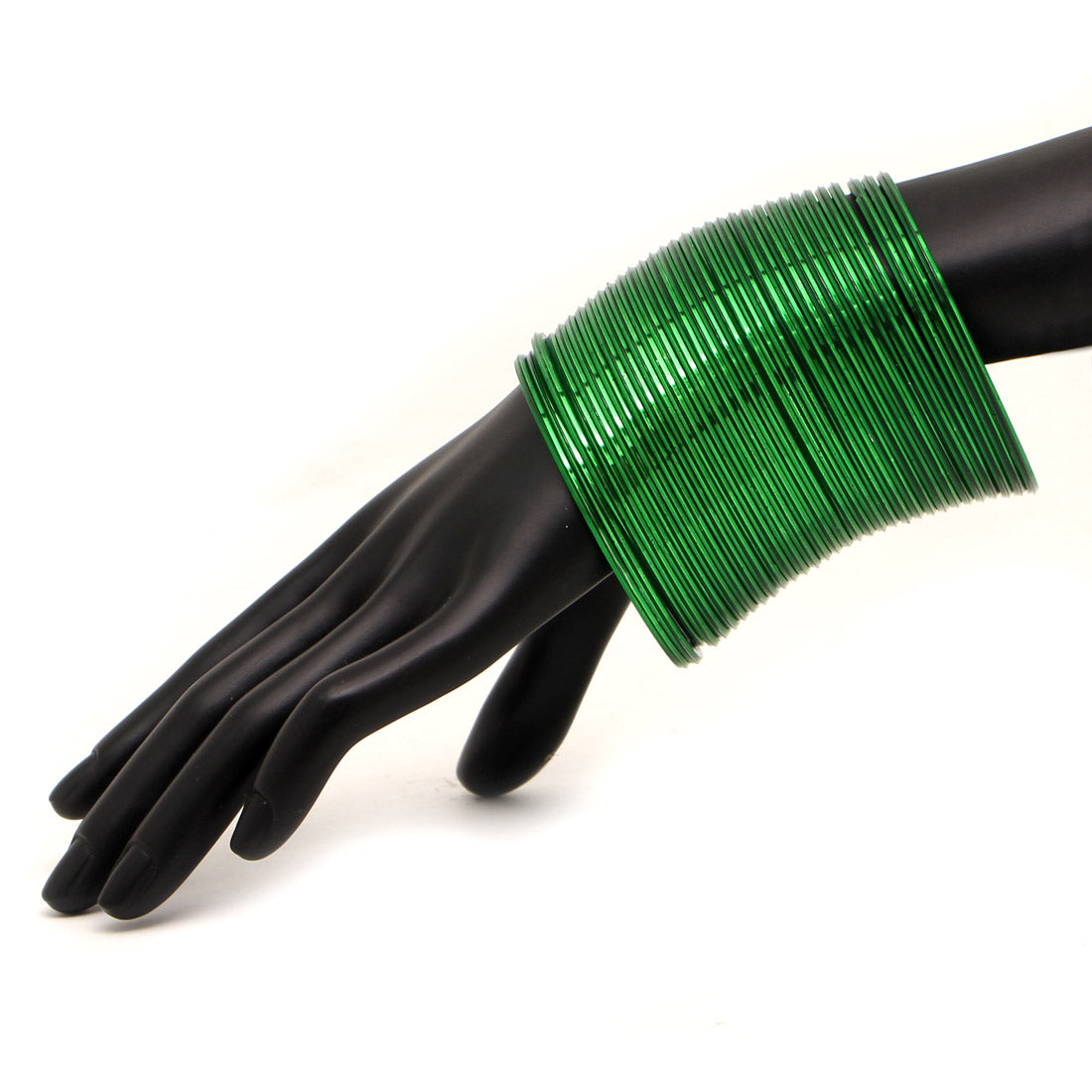 Green Color 4 Set Of Fashion Bangles Combo Size(2 Set Of 2.6, 2 Set Of 2.8) FB141CMB
