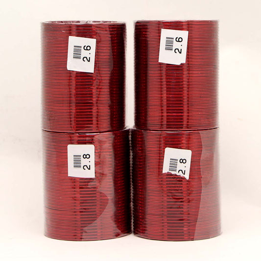 Maroon Color 4 Set Of Fashion Bangles Combo Size(2 Set Of 2.6, 2 Set Of 2.8) FB150CMB