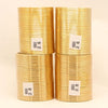 Gold Color 4 Set Of Fashion Bangles Combo Size(2 Set Of 2.6, 2 Set Of 2.8) FB154CMB