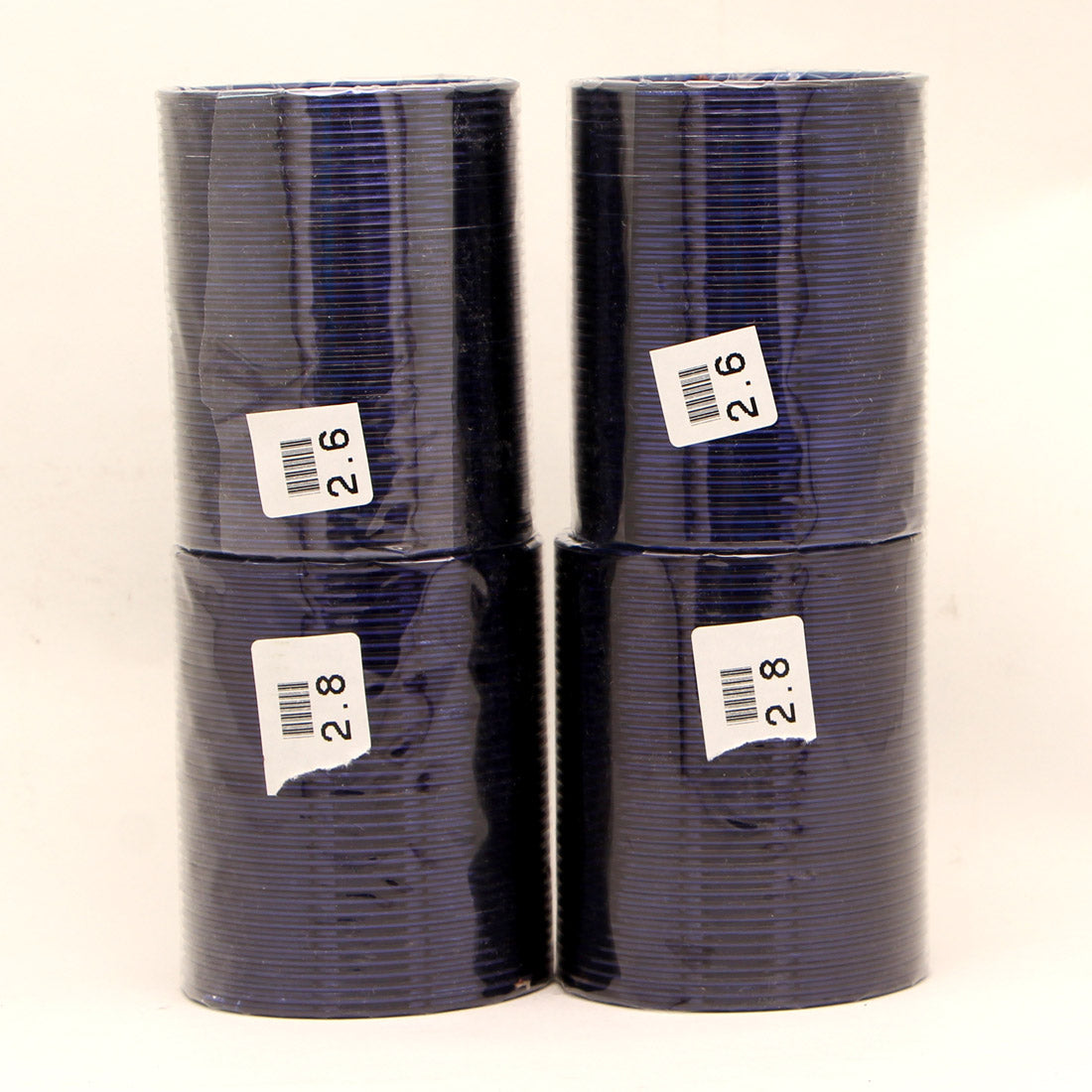 Navy Blue Color 4 Set Of Fashion Bangles Combo Size(2 Set Of 2.6, 2 Set Of 2.8) FB156CMB