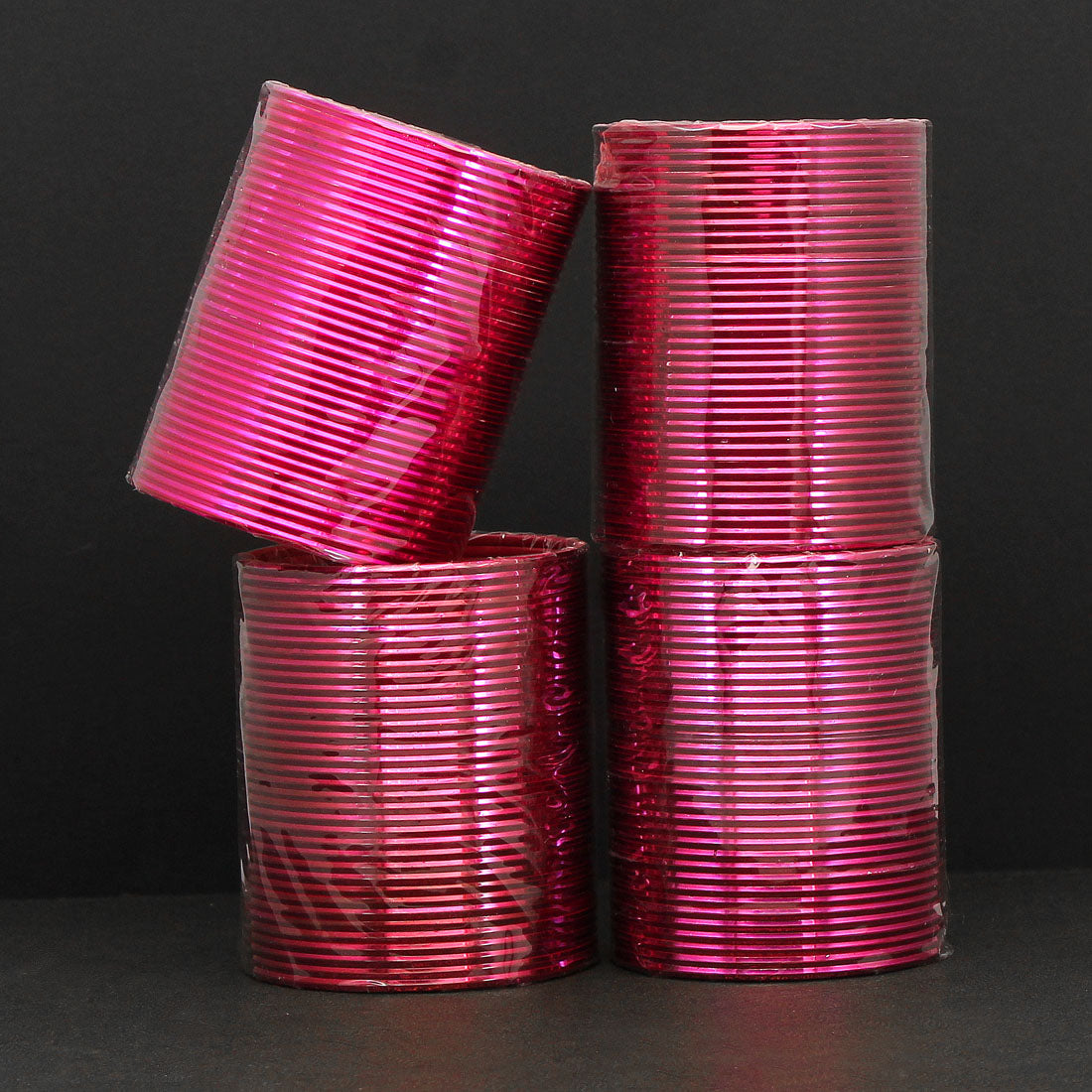 Rani Color 4 Set Of Fashion Bangles Combo Size(2 Set Of 2.6, 2 Set Of 2.8) (FB277CMB)