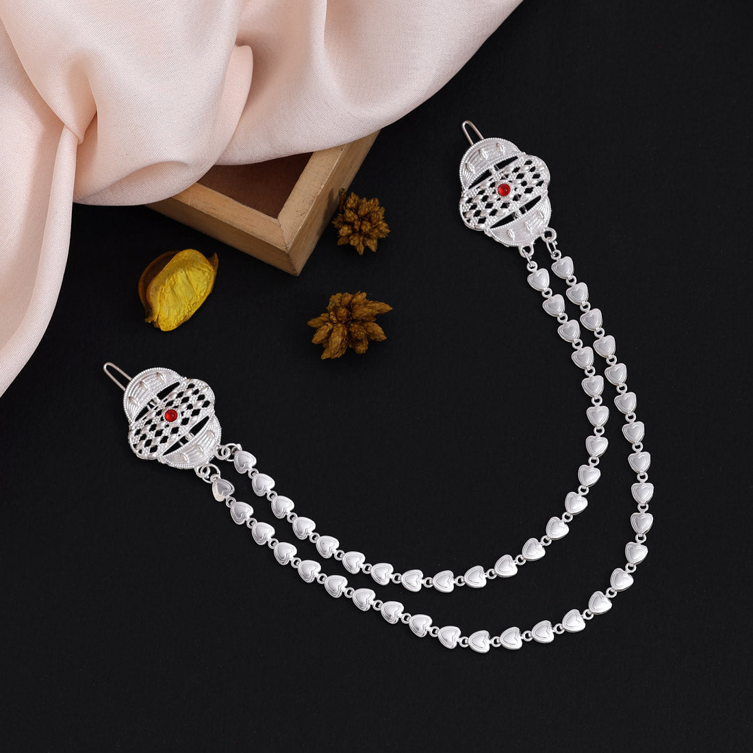 Silver Color Hair Pin / Juda Pin (HRP186SLV)