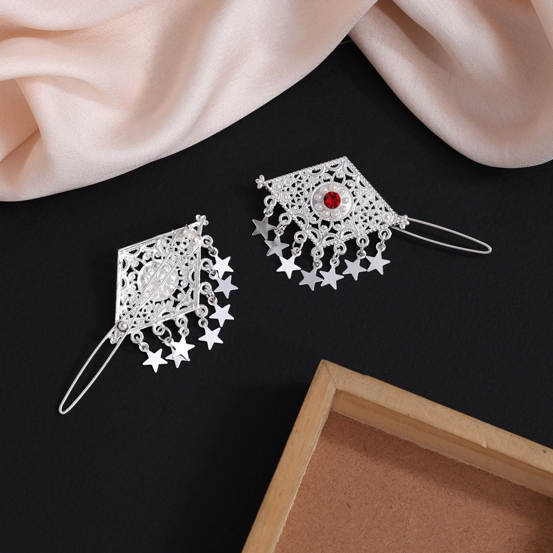 Maroon Color 5 Pieces Hair Pin (HRPCMB242)