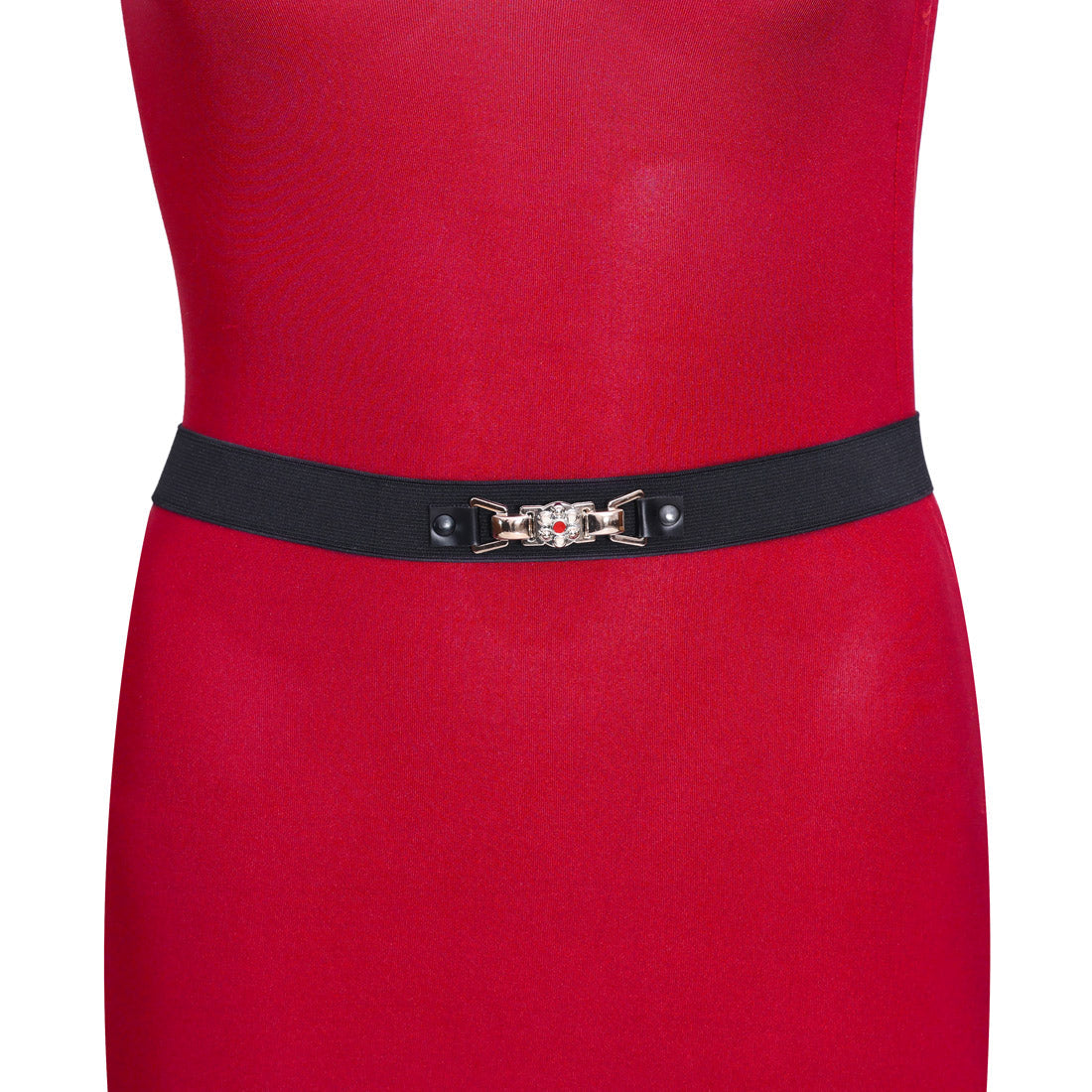 Multi Color Kamarband Elastic Waist Belt For Women//Girls (KMBND497MLT)