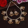 Gold Color Kundan Necklace Set (KN1346GLD)