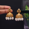 Gold Color Matte Gold Earrings (MGE227GLD)