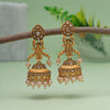 Gold Color Matte Gold Earrings (MGE253GLD)