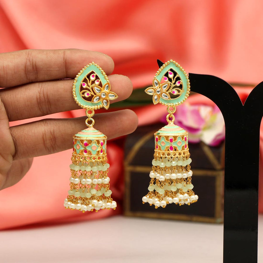 Meenakari Earrings (MKE1521)