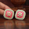 Rani Color Mint Meena Earrings (MNTE455RNI)