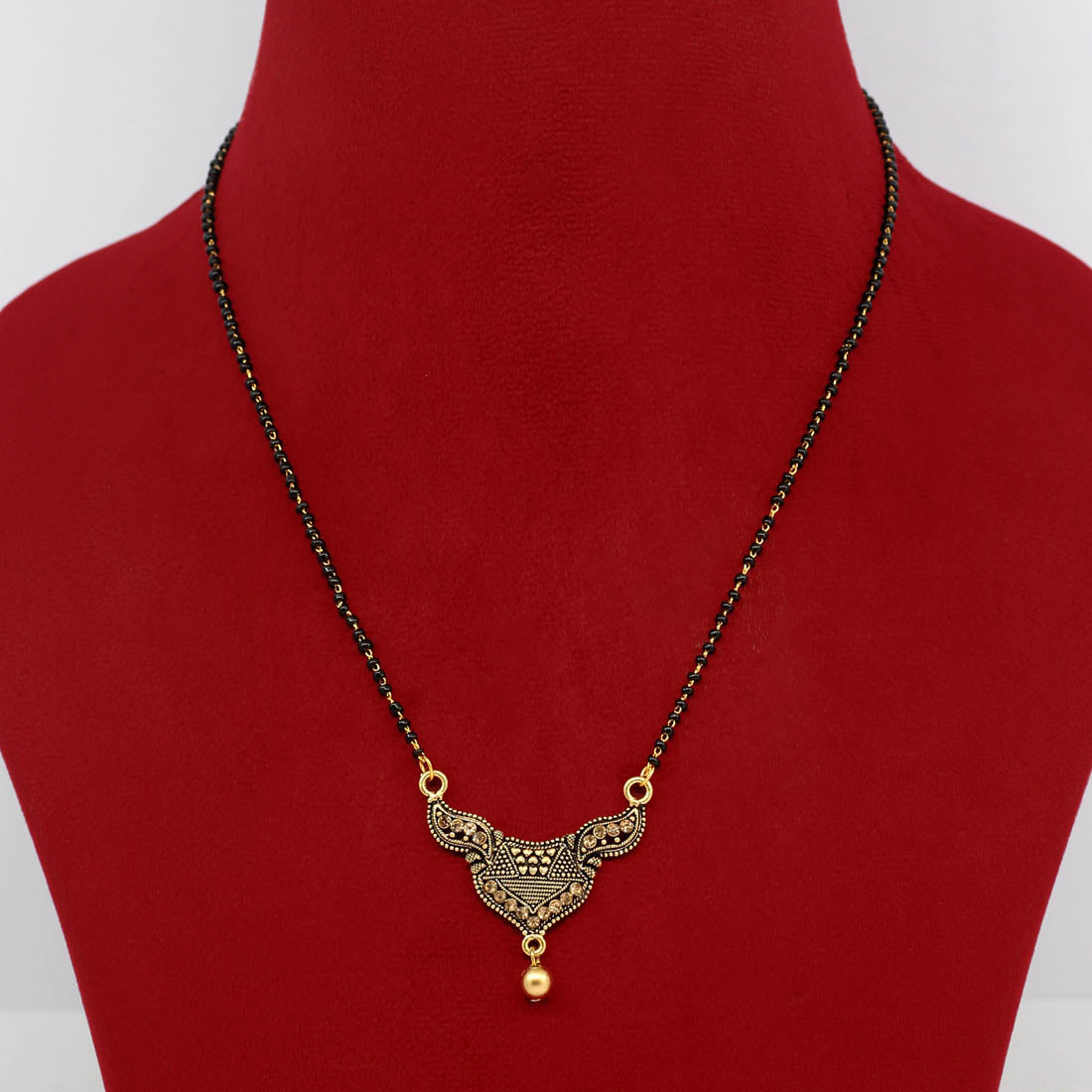 Gold Color 5 Piece Of Mangalsutra Combo (MS163CMB)