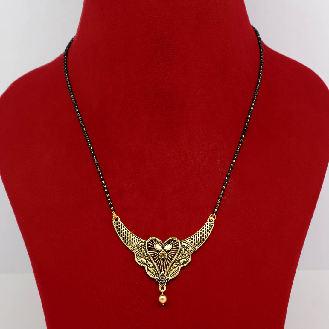 Assorted Color 5 Piece Of Mangalsutra Combo (MS165CMB)