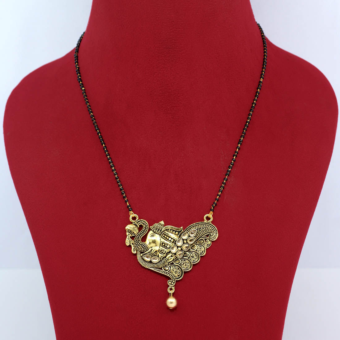 Assorted Color 5 Piece Of Mangalsutra Combo (MS170CMB)