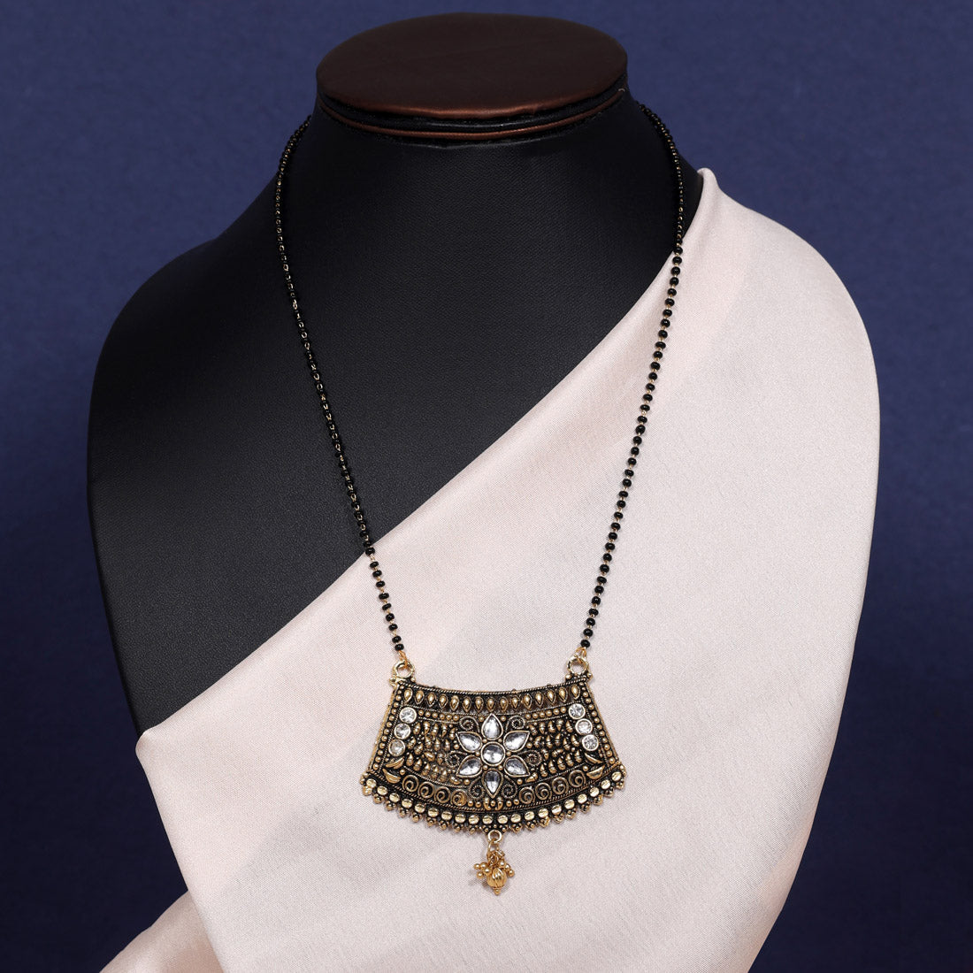 White Color Mangalsutra (MS289WHT)