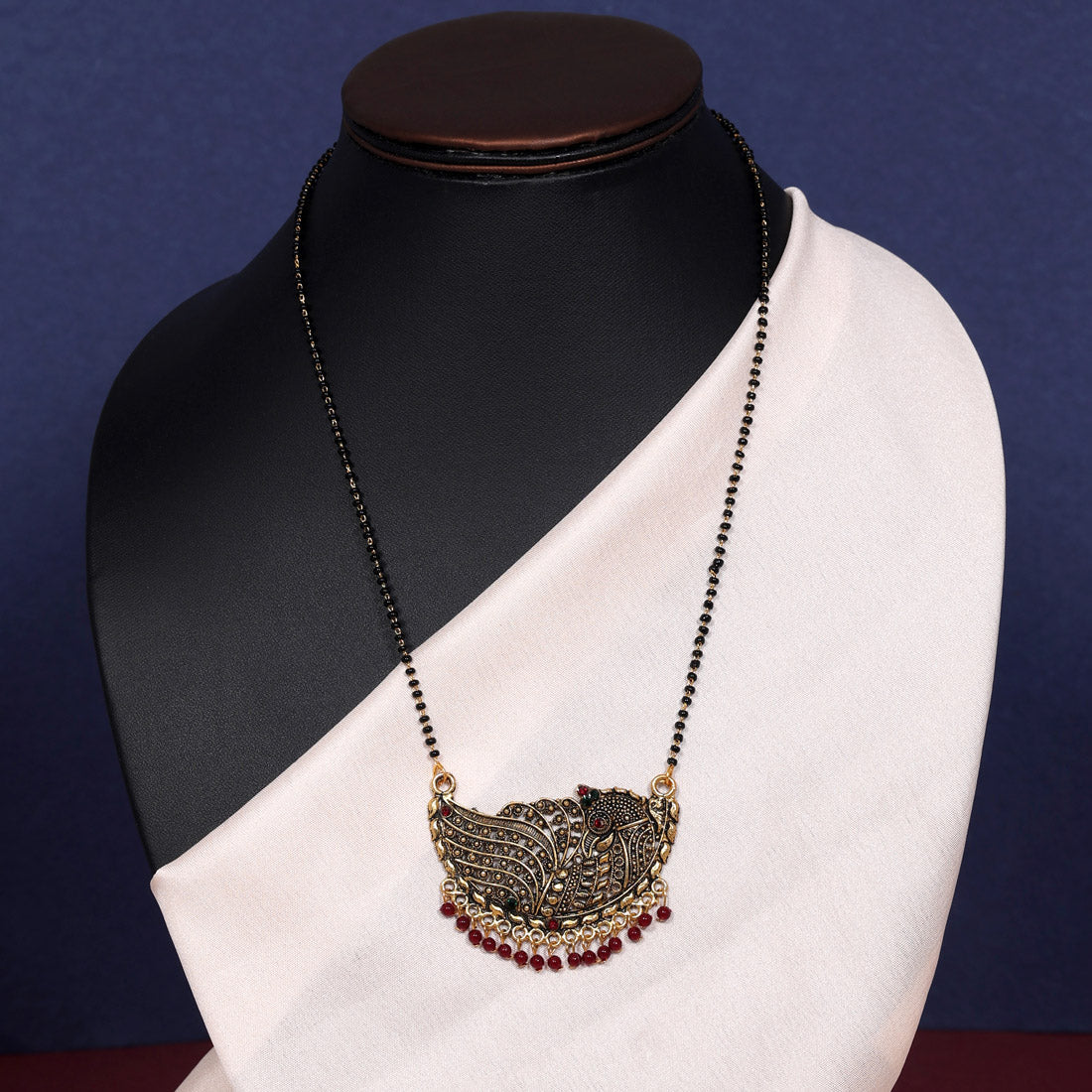 Maroon Color Mangalsutra (MS290MRN)