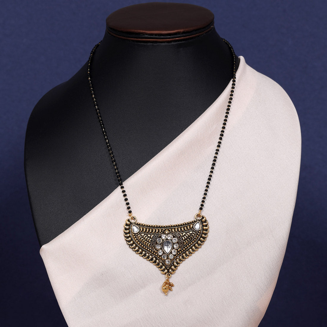 White Color Mangalsutra (MS294WHT)