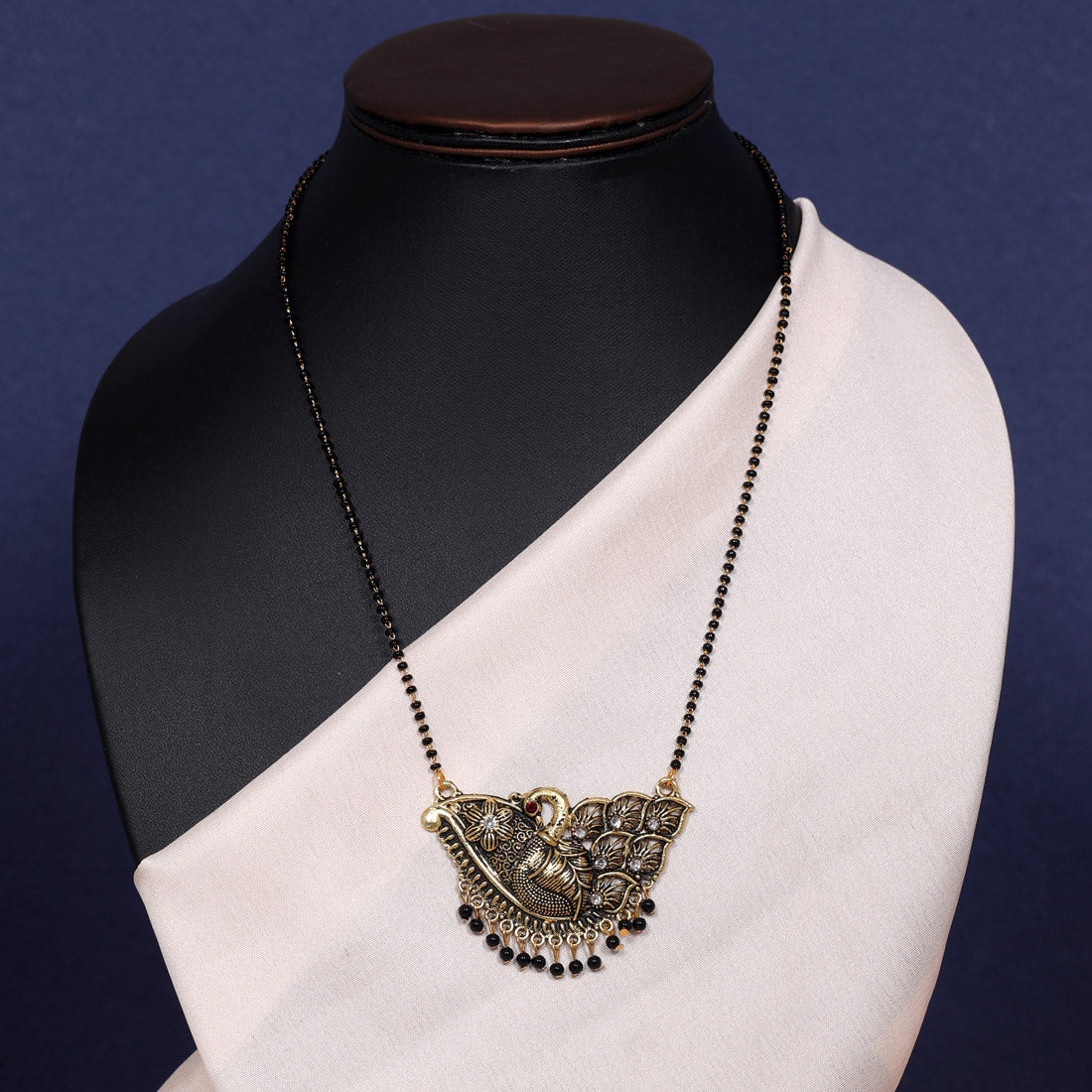 Black Color Mangalsutra (MS296BLK)