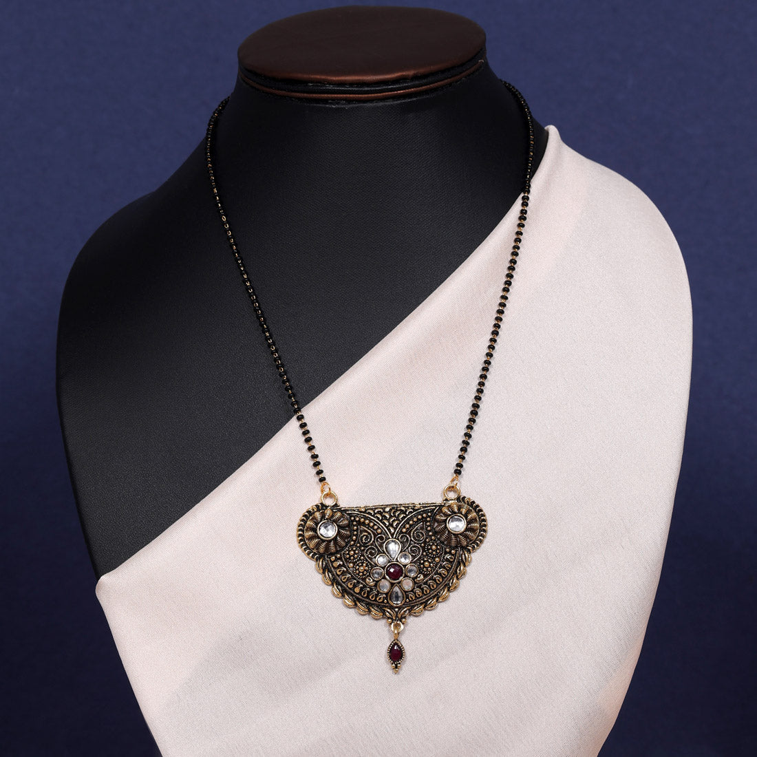 White Color Mangalsutra (MS300WHT)