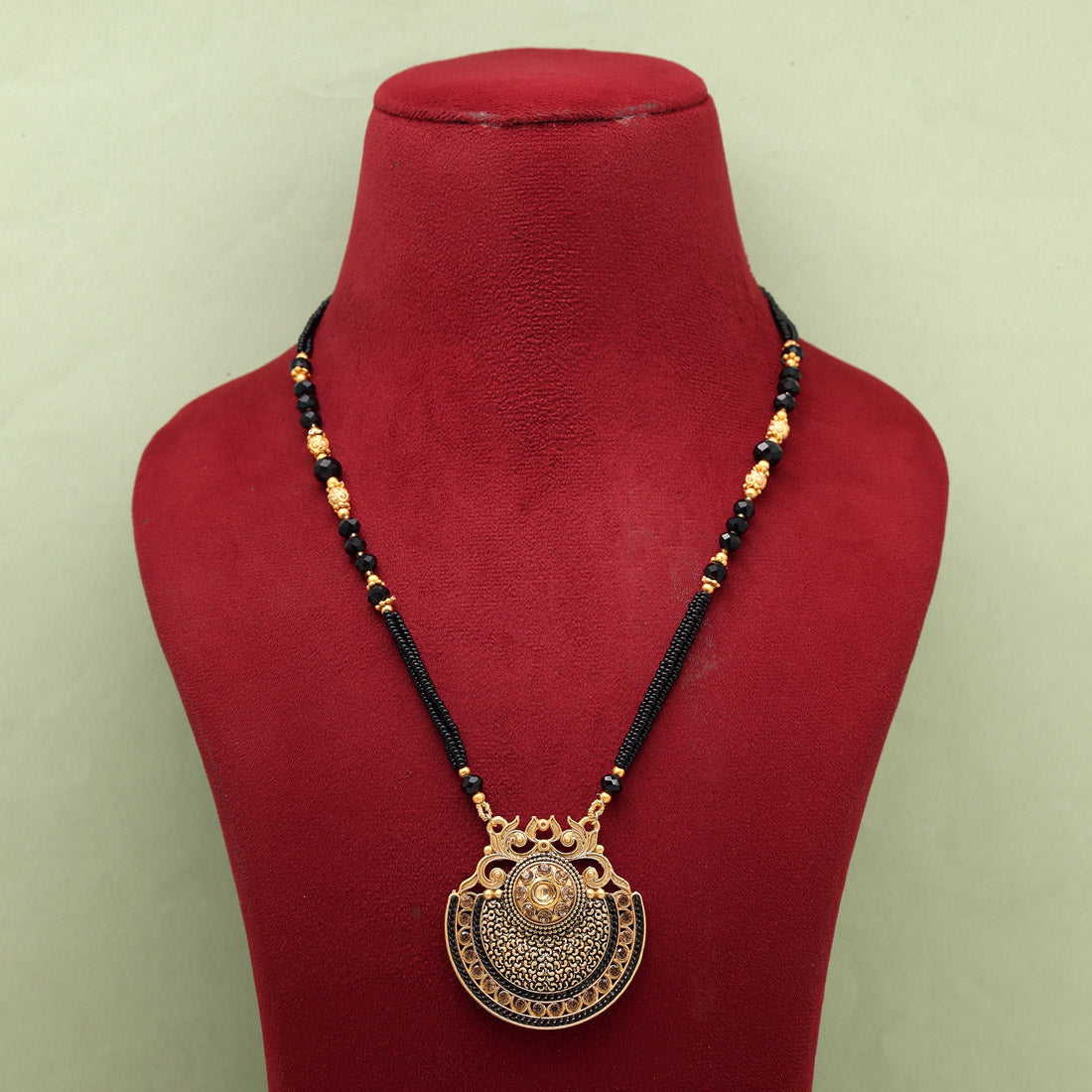 Gold Color Long Mangalsutra (MS304GLD)