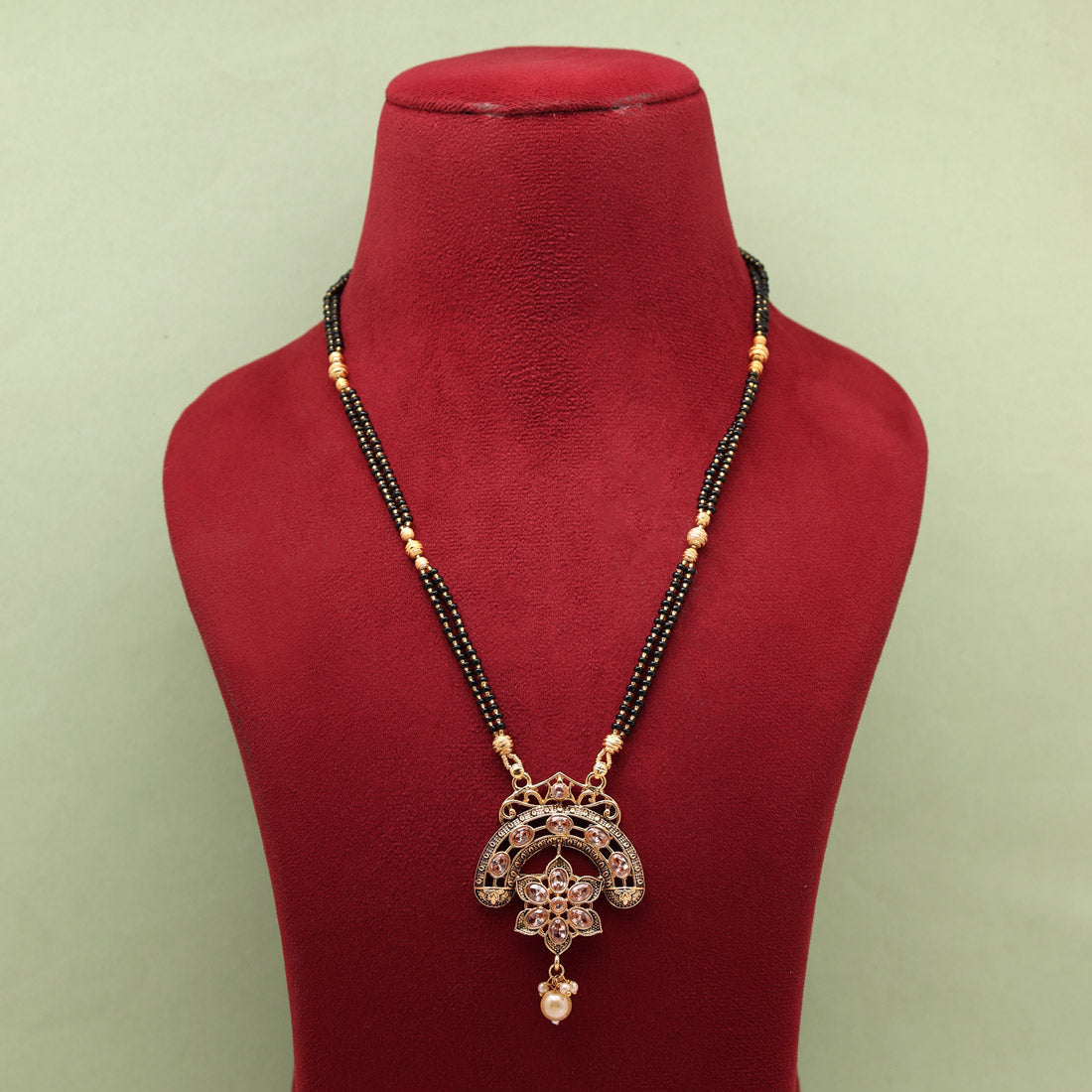 Gold Color Long Mangalsutra (MS311GLD)