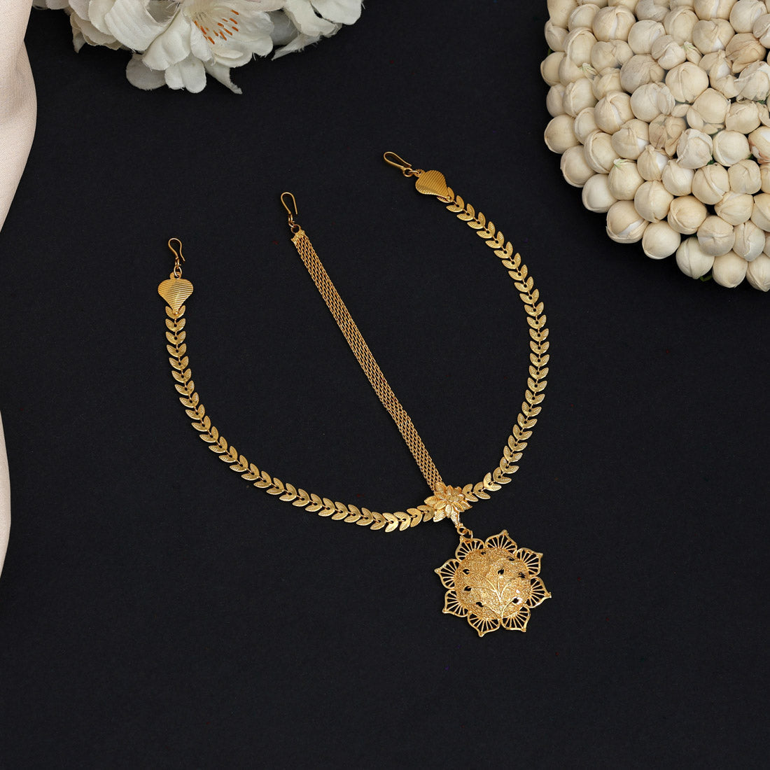 Gold Color Matha Patti (MTP394GLD)