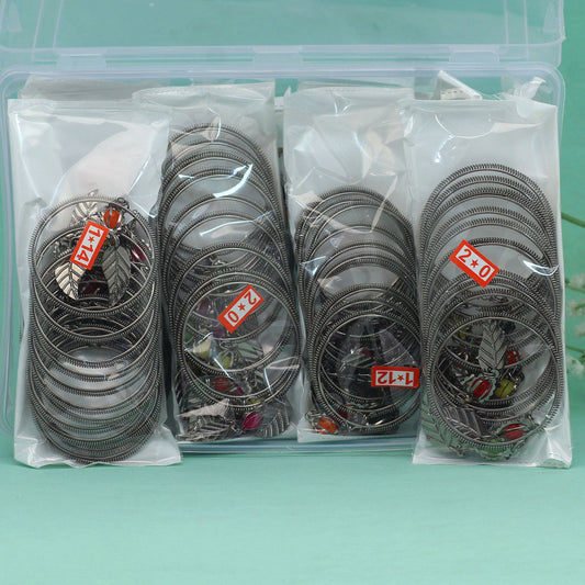 Black Color 10 Set Of Kids Bangles Combo Size(3 Set Of 1.12, 4 Set Of 1.14, 3 Set Of 2.0) (PLKBCMB514)