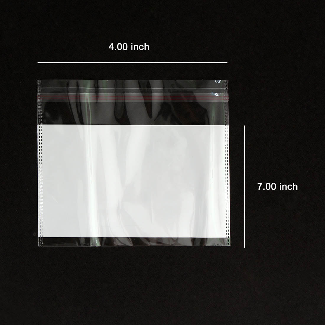 Transparent Self Adhesive Resealable Plastic Jewellery Pouch (Bag) (PTB144CMB)