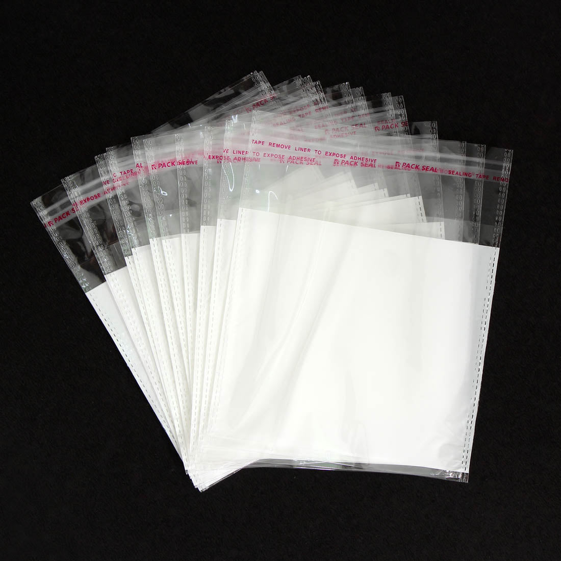 Transparent Self Adhesive Resealable Plastic Jewellery Pouch (Bag) (PTB145CMB)