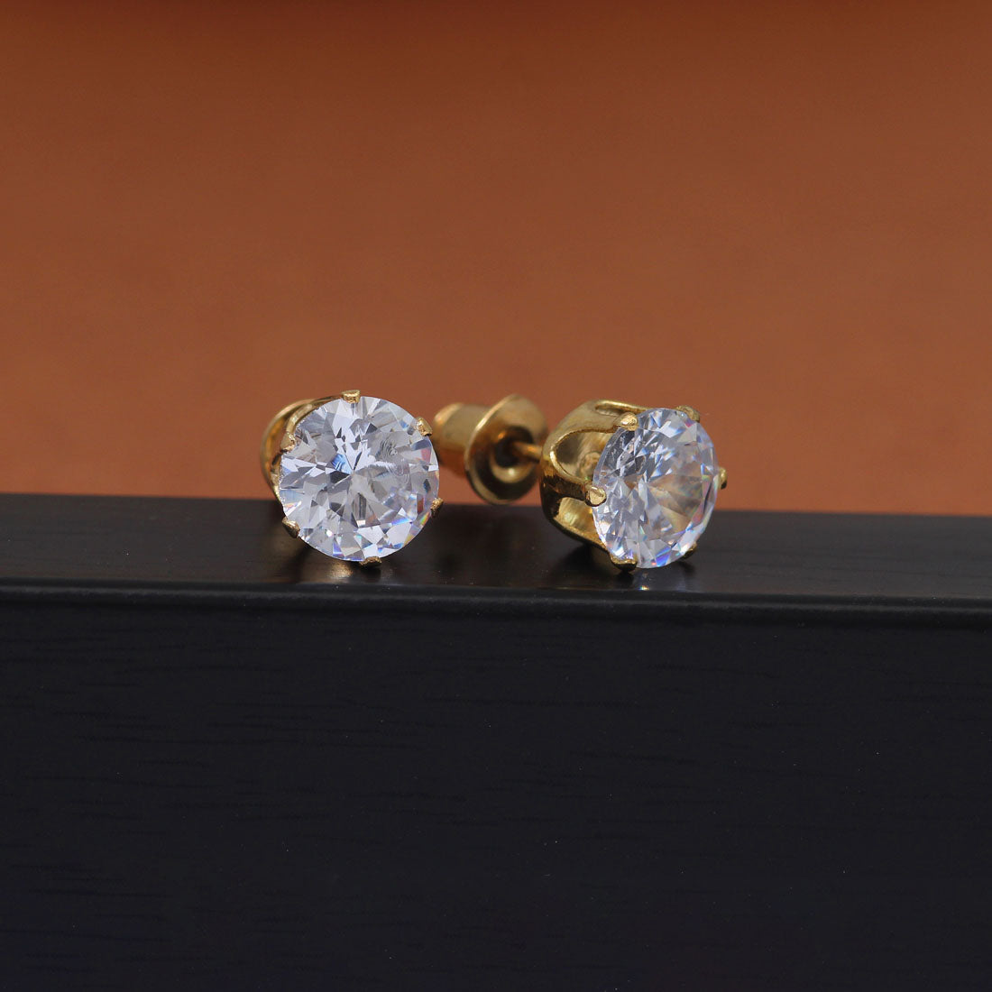 White Color Stud Earrings Combo Of 12 Pairs (STUD193CMB)