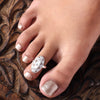 Silver Color Toe Rings (Bichhiya) Combo Of 100 Pairs (TOER198CMB)