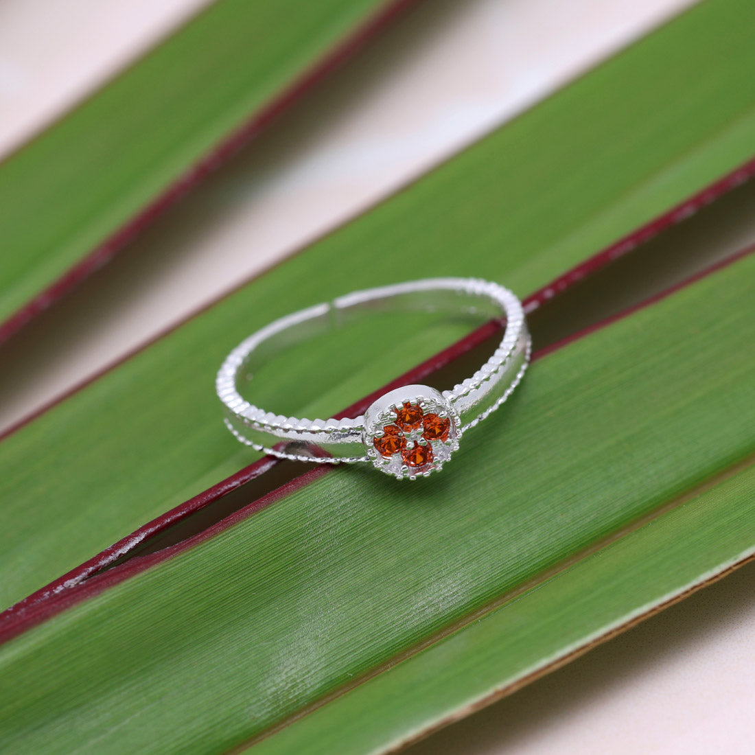 Multi Color Assorted Design Toe Rings (Bichhiya) Combo Of 4 Pairs (TOER221CMB)