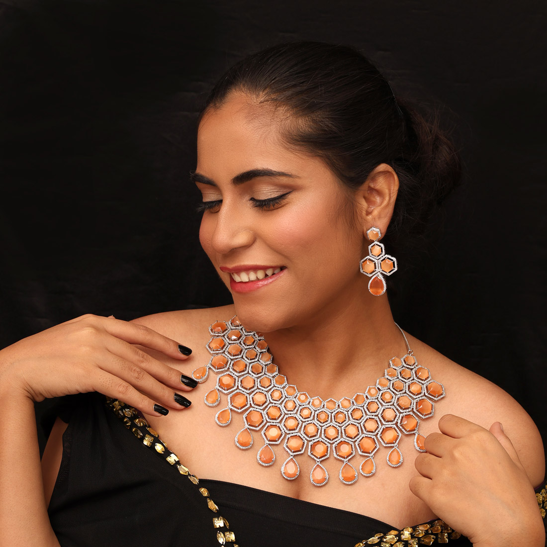 Ad Half Bridal Set
