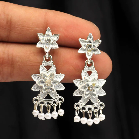 Mint Meena Earrings