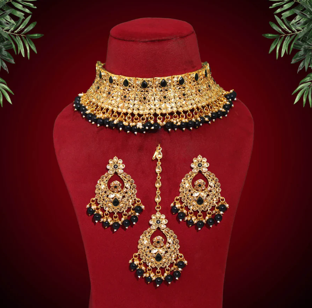 Polki Necklace Set