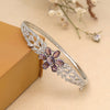 Purple Color American Diamond Bracelet (ADB257PRP)