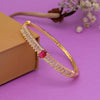 Ruby Color American Diamond Bracelet (ADB263RUBY)