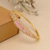 Pink Color American Diamond Bracelet (ADB272PNK)