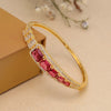 Ruby Color American Diamond Bracelet (ADB272RUBY)