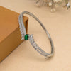 Green Color American Diamond Bracelet (ADB277GRN)