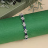Blue Color American Diamond Bracelet (ADB303BLU)