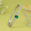 Green Color American Diamond Bracelet (ADB304GRN)