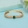 Green Color American Diamond Bracelet (ADB305GRN)