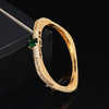 Green Color American Diamond Bracelet (ADB305GRN)