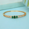 Green Color American Diamond Bracelet (ADB307GRN)