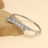 Silver Color American Diamond Bracelet (ADB308SLV)