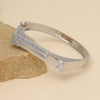 Silver Color American Diamond Bracelet (ADB310SLV)