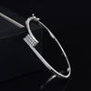 Silver Color American Diamond Bracelet (ADB314SLV)