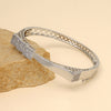 Silver Color American Diamond Bracelet (ADB320SLV)