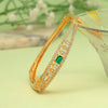 Green Color American Diamond Bracelet (ADB321GRN)